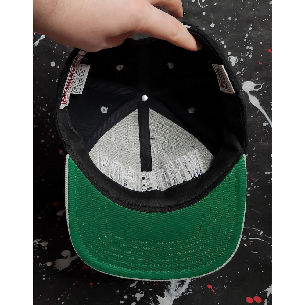 Vintage 90s Chicago White Sox men's MLB spell-out embroidered baseball cap RARE - Picture 10 of 12